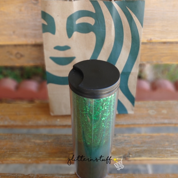 Starbucks Ombre Green  Glitter ✨ Tumbler - Picture 4 of 11